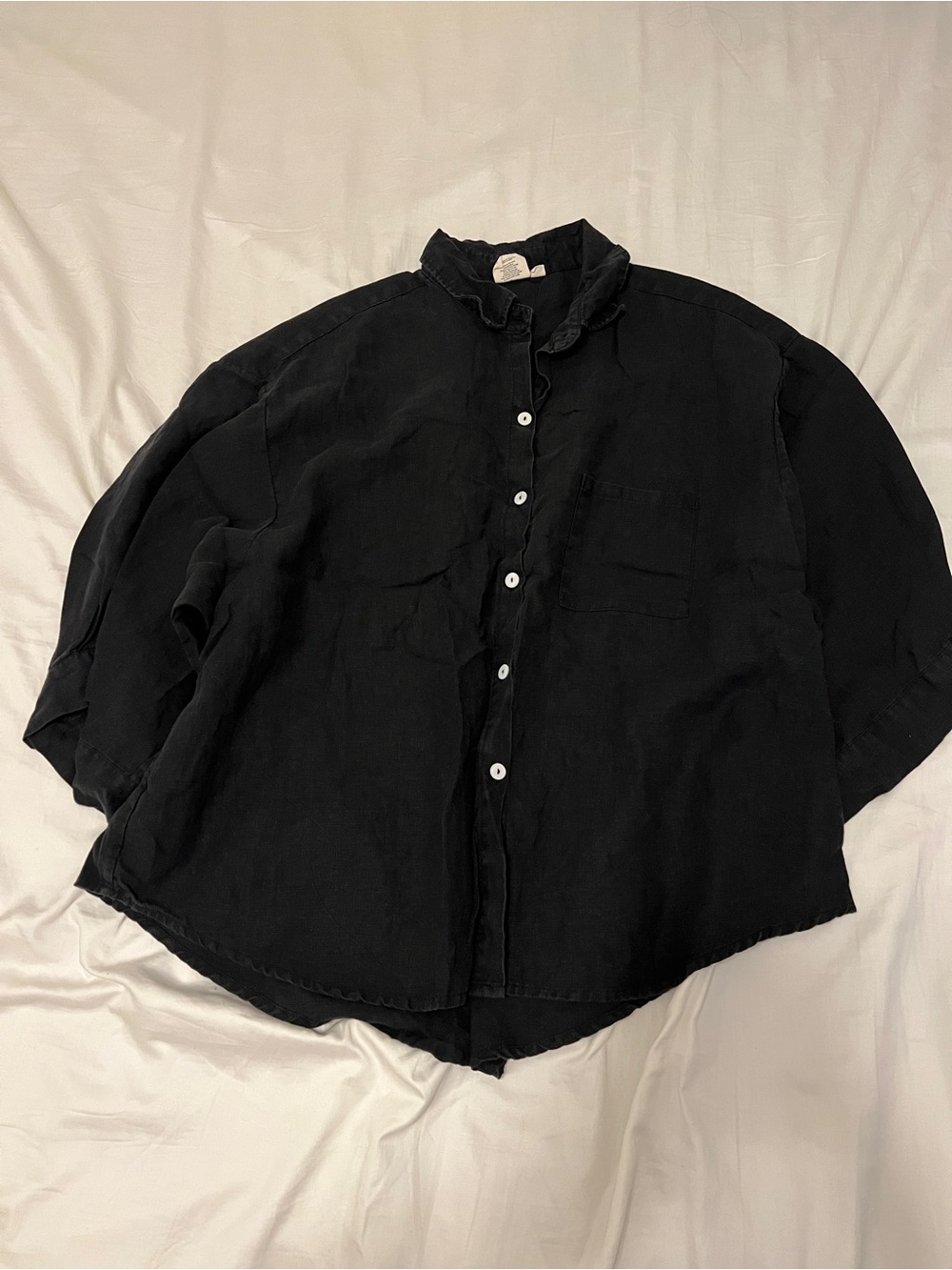 Deiji Studios 03 Linen Set - Deep Black - Picture 3 of 10